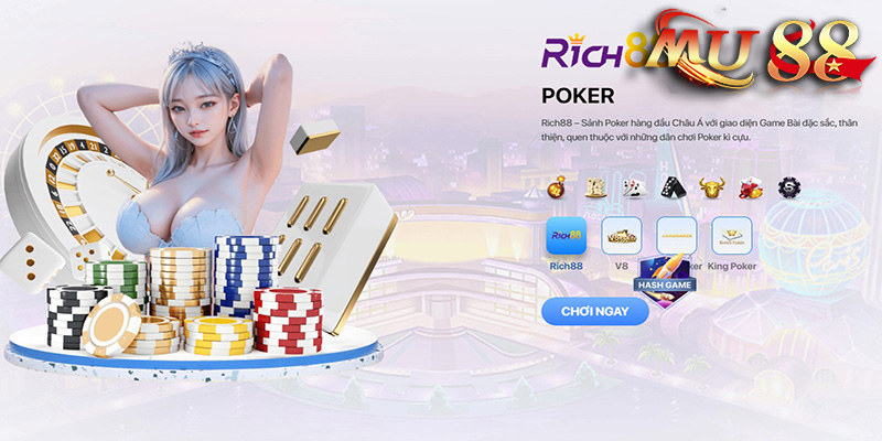 Casino MU88 - Trải nghiệm các trò chơi đỉnh cao hiện nay